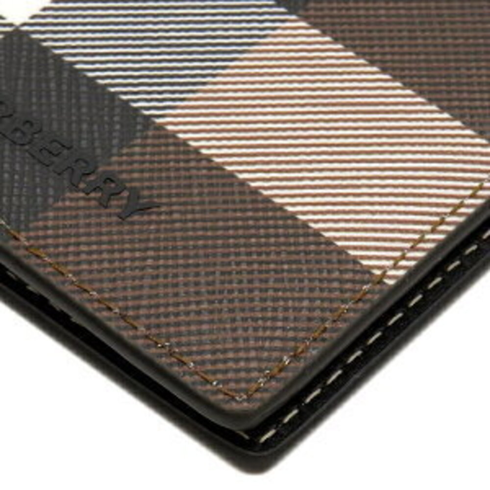 Burberry Brown Multicolor Polyurethane Check Black Case White - Picture 4 of 8